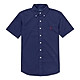 Polo Ralph Lauren RL 熱銷刺繡小馬短袖襯衫(FEATHER WEIGHT TWILL)-深藍色 product thumbnail 1