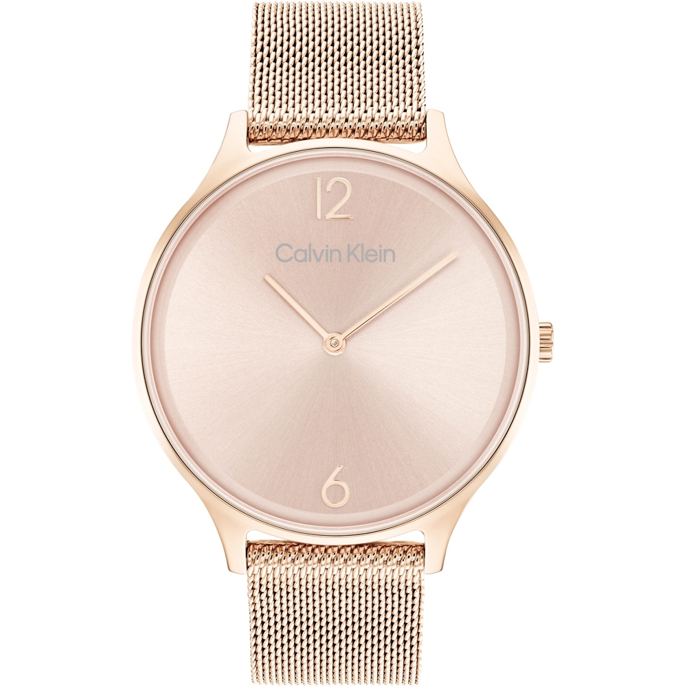 Calvin Klein CK Timeless 2H系列 時尚雙針米蘭帶女錶 新春送禮-38mm 25200002