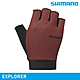 SHIMANO EXPLORER 手套 / 紅色 (自行車手套 露指手套) product thumbnail 1