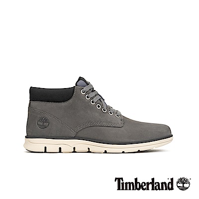 Timberland 男款中灰色絨面皮革短靴|A22M8