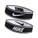 Nike 頭帶 Sport Headband 男女款 運動休閒 雙面 棉質 吸汗 穿搭配件 黑 白 N1001612010OS product thumbnail 1