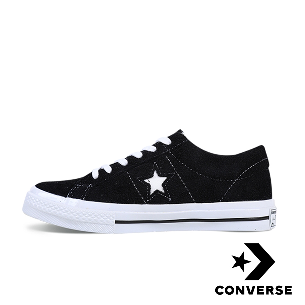 CONVERSE-ONE STAR男女休閒鞋-黑| 低筒鞋| Yahoo奇摩購物中心
