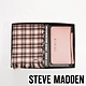 STEVE MADDEN-格紋圍巾 皮革中夾二合一禮盒-BABY粉 product thumbnail 1