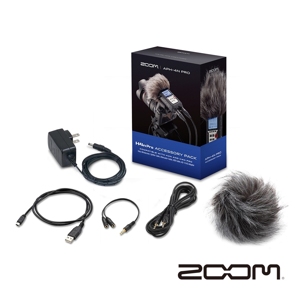 ZOOM APH-4nPRO 配件包│H4n Pro 錄音機專用-公司貨