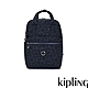 Kipling 沉穩藍三角花紋多袋手提式後背包-LEELO product thumbnail 1