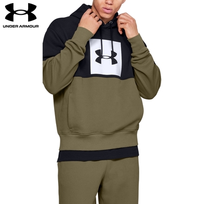 【UNDER ARMOUR】UA 男 Unstoppable連帽長袖套頭衫