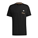 adidas T恤 Athletics Pocket Tee 男款 愛迪達 基本款 圓領 棉質 小口袋 黑 橘 GT5306 product thumbnail 1