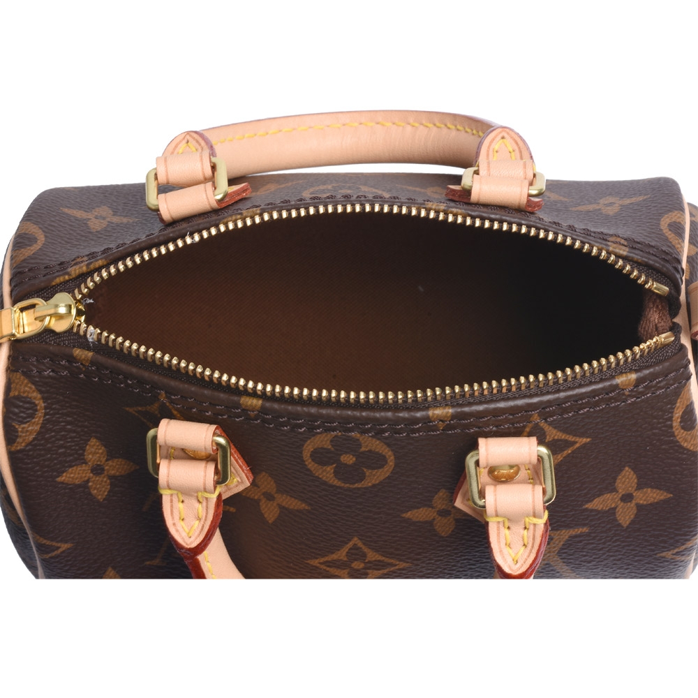 Louis Vuitton Nano Speedy monogram M81085 Made In France