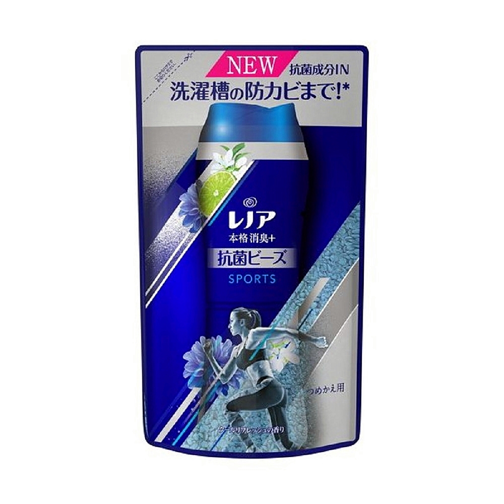 日本【P&G】本格消臭 Lenoir除臭劑房乾燥 消臭藍 清涼型香香豆補充包