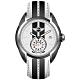 MINI Swiss Watches 石英錶 38mm 黑白單眼錶面 黑白條紋真皮錶帶 product thumbnail 1