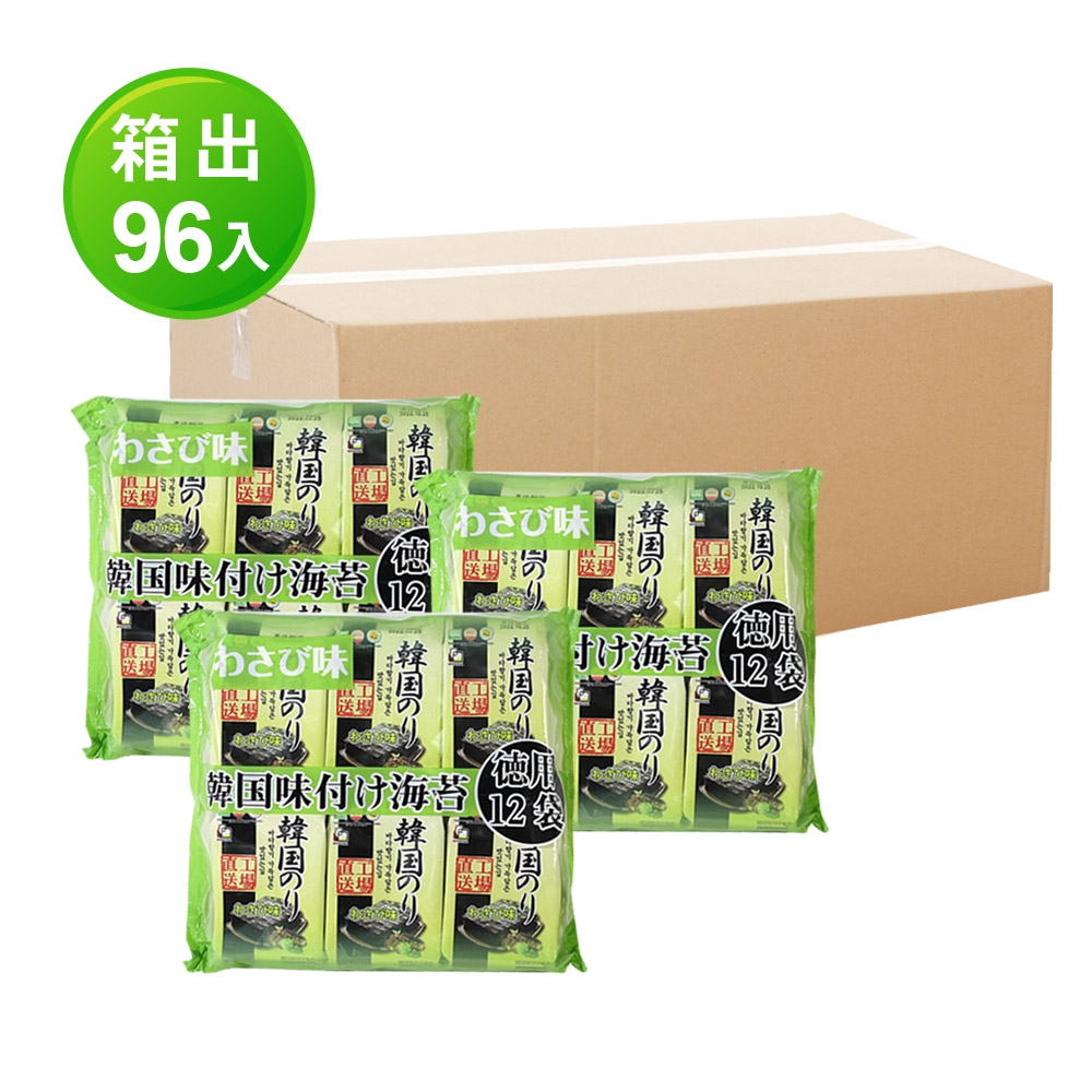 (活動)orionjako 韓國芥末風味海苔(42g/袋)12入X8袋-箱出