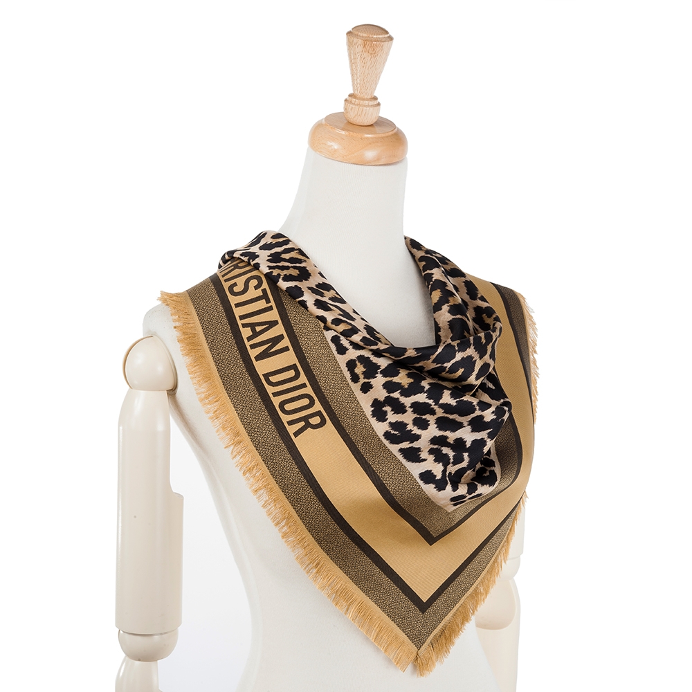 Dior Diortwin Mizza 90 Square Scarf