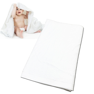 花季 純品良織-SPA專用純棉厚織舒柔純白毛巾被935g/條x1件組