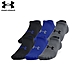 【UNDER ARMOUR】UA 男 腳踝襪(6入) (1358780-002)-優惠商品 product thumbnail 1