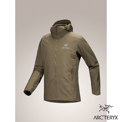 Arcteryx 始祖鳥 男 Atom SL 化纖外套 龍紋綠