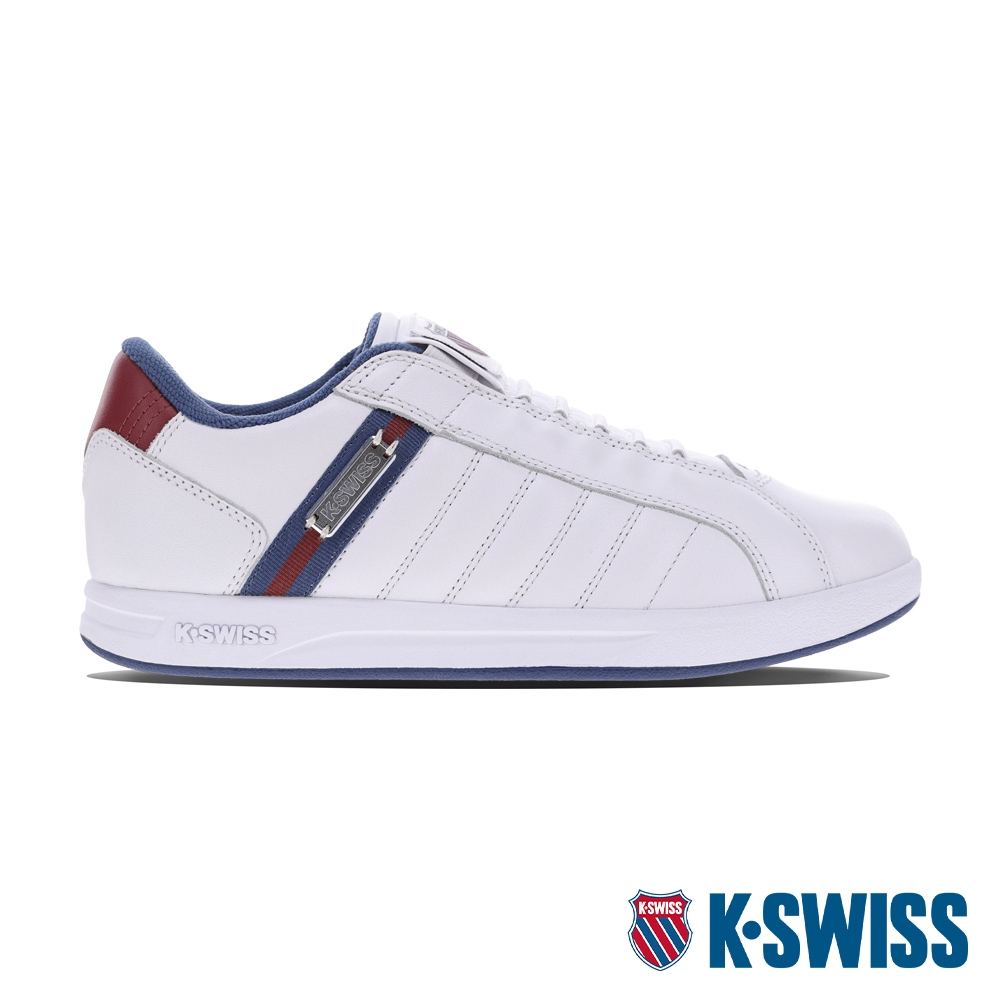 K-SWISS Lundahl Slip-On S CMF時尚運動鞋-男-白/藍/紅