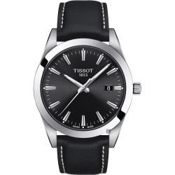 TISSOT 天梭 官方授權 Gentleman 紳士石英手錶 迎春好禮-40mm T1274101605100