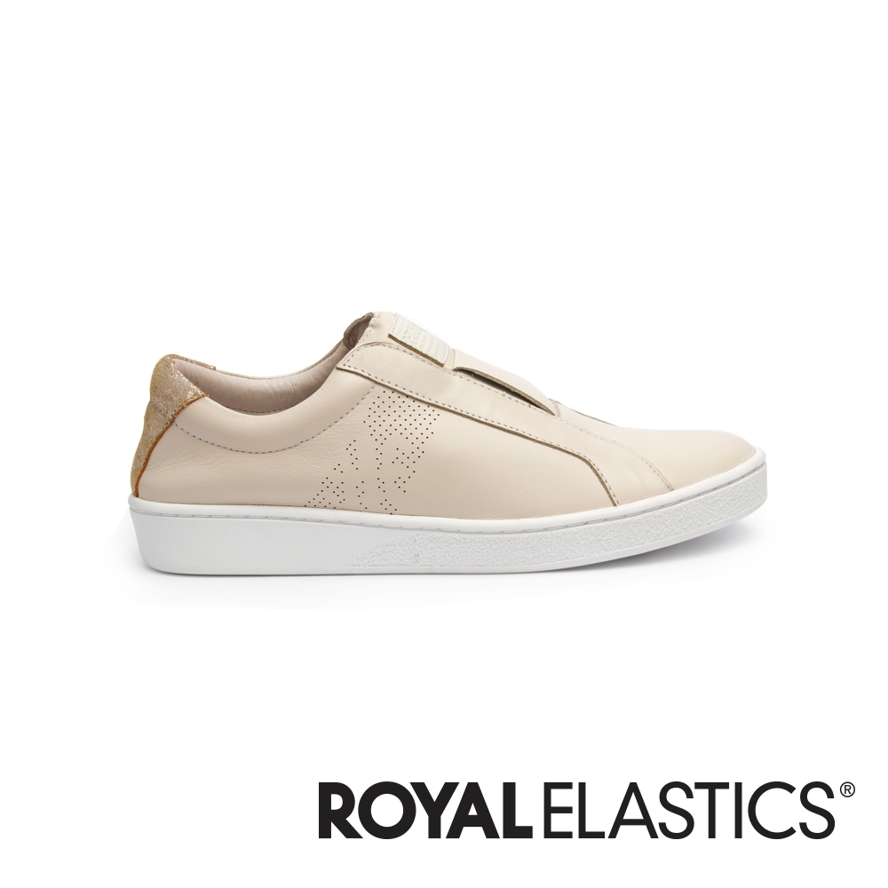 Royal Elastics Bishop Classic 石英白真皮運動休閒鞋 (女) 91791-003