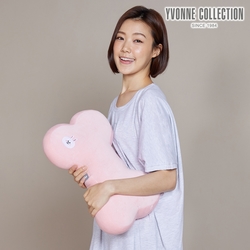 YVONNE 以旺傢飾 兔兔立體小骨頭抱枕（LINE FRIENDS）