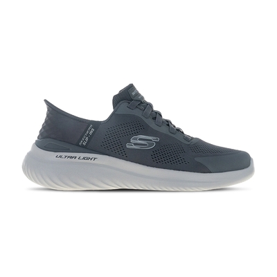 Skechers Bounder 2 男鞋 灰色 緩衝 透氣 記憶鞋墊 套入式 休閒鞋 232459WCHAR