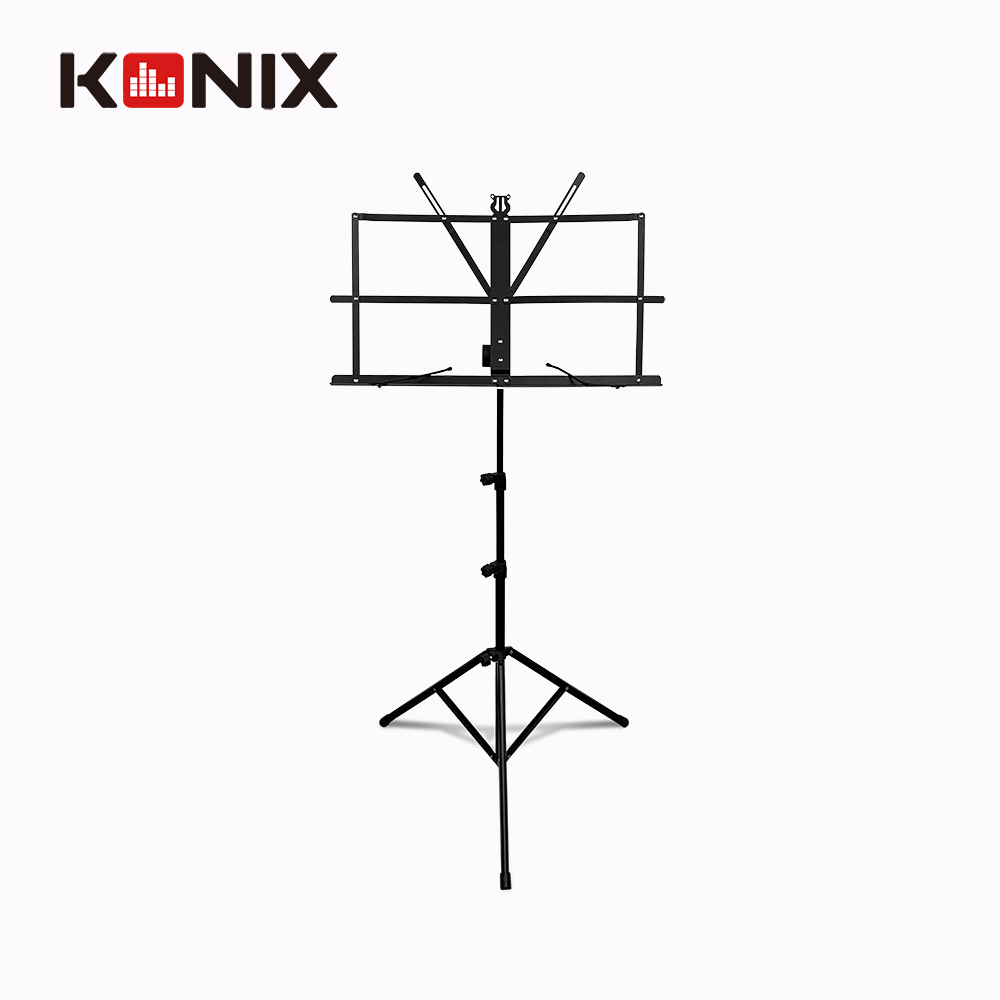 【KONIX】折疊式樂譜架 琴譜立架 可調式壓條 旋鈕式升降