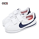 Nike 童鞋 Cortez Basic SL PSV 阿甘鞋 白 藍 中童 小朋友 親子鞋 904767-106 product thumbnail 1