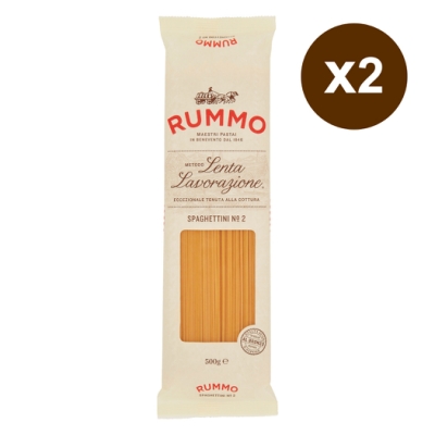 義大利Rummo Spaghettini長型細圓麵  2入