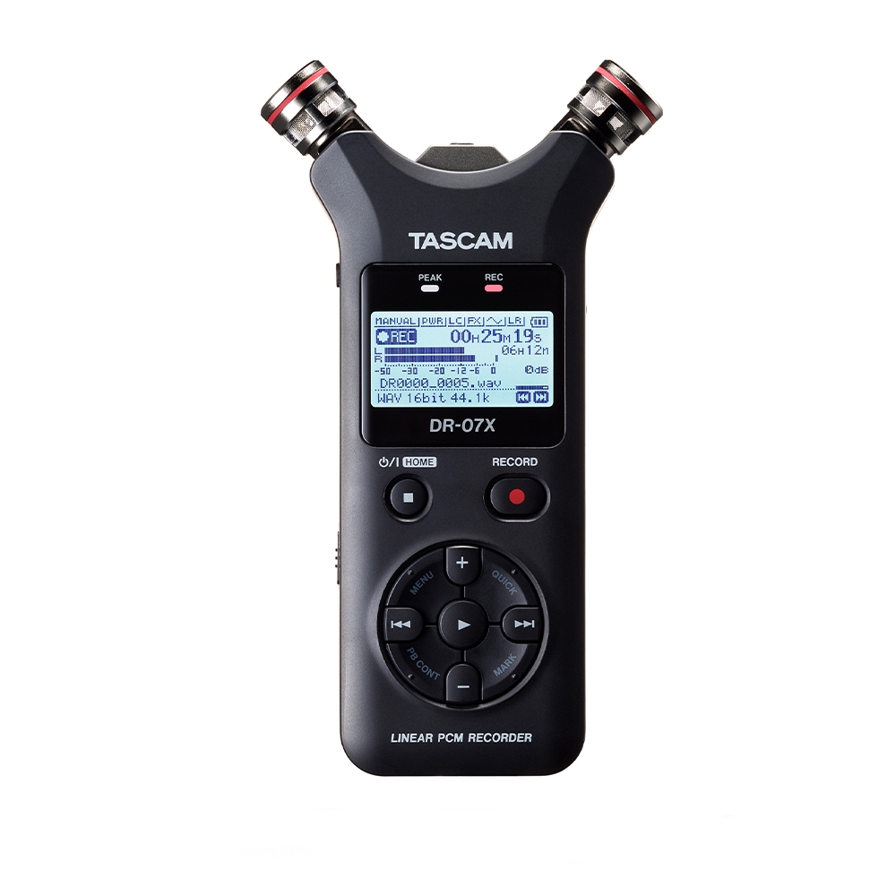 TASCAM 攜帶型數位錄音機 DR-07X (公司貨)