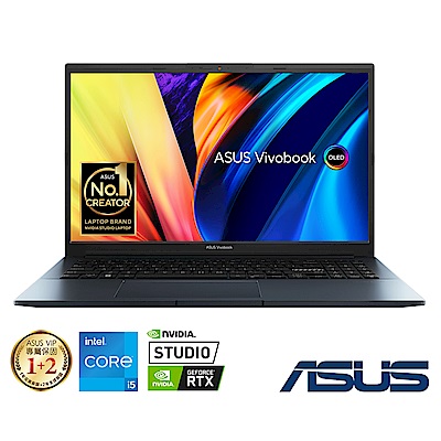 ASUS K6500ZC 15.6吋2.8K筆電 (i5-12500H/RTX3050/16G/5