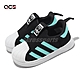 adidas 童鞋 Superstar 360 I 小童 幼童 黑 綠 貝殼頭 套入式 無鞋帶 三葉草 愛迪達 IF5915 product thumbnail 1