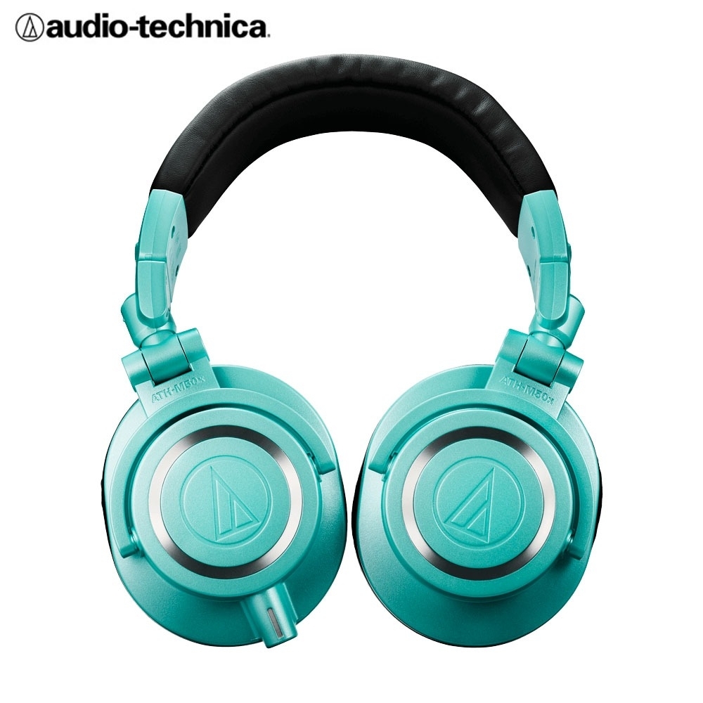 ATH-M50x IB 冰藍限定色專業監聽耳罩式耳機| Audio-Technica 鐵三角