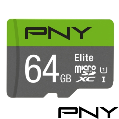 PNY Elite U1 microSD 64GB 記憶卡