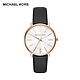 Michael Kors Pyper 時刻閃耀黑色真皮女錶 38MM 女MK2834 product thumbnail 1