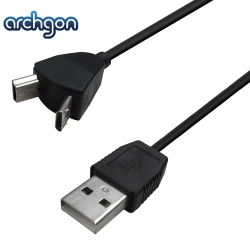 archgon  Android 二合一傳輸線, 充電線