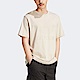 Adidas MONO Tee IJ7462 男 短袖 上衣 T恤 運動 經典 三葉草 棉質 舒適 穿搭 米 product thumbnail 1