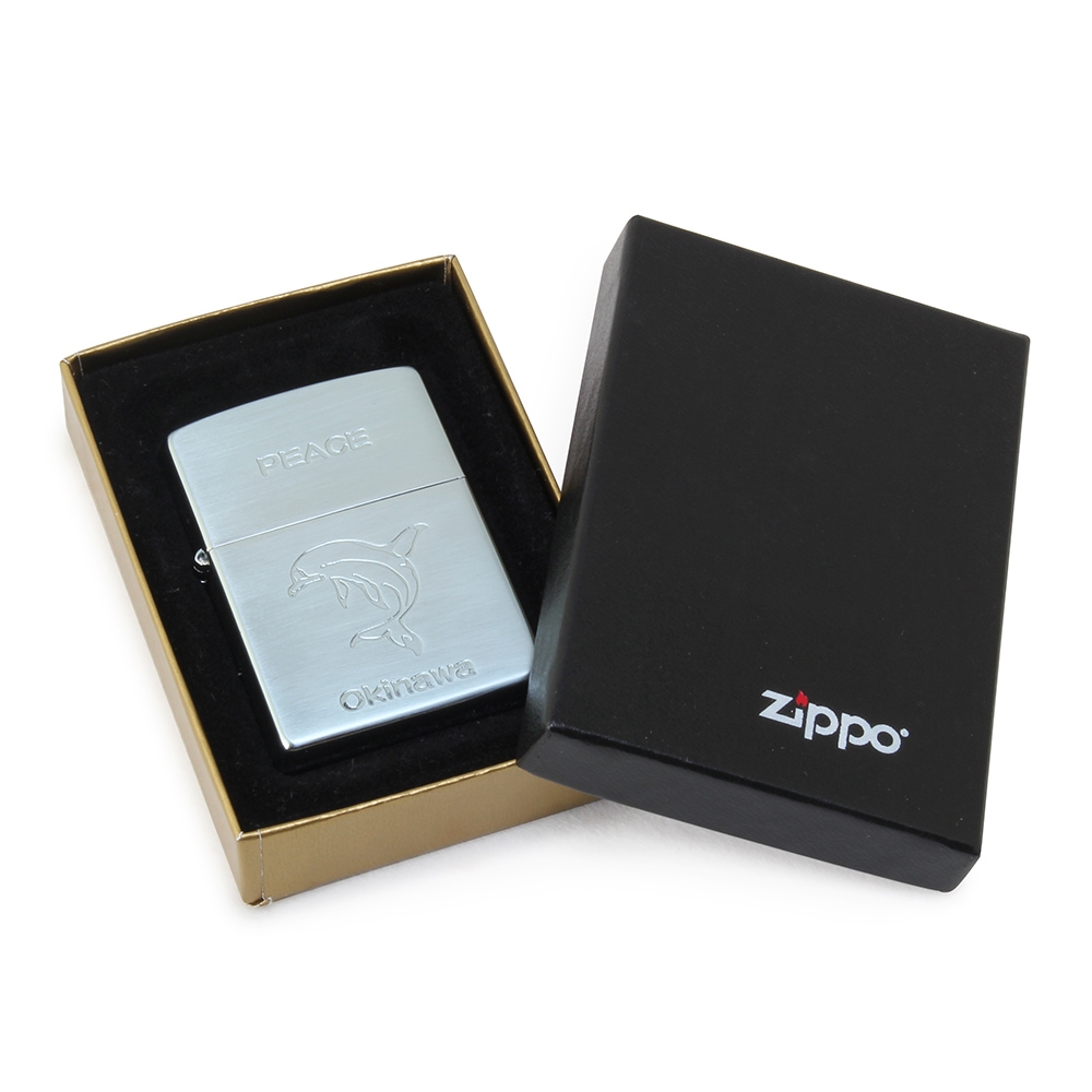 ZIPPO Okinawa限定版海豚圖案打火機-銀色| 美日精品包/配件| Yahoo奇摩