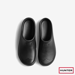 HUNTER - 中性款-Bloom Algae輕量穆勒鞋-黑色
