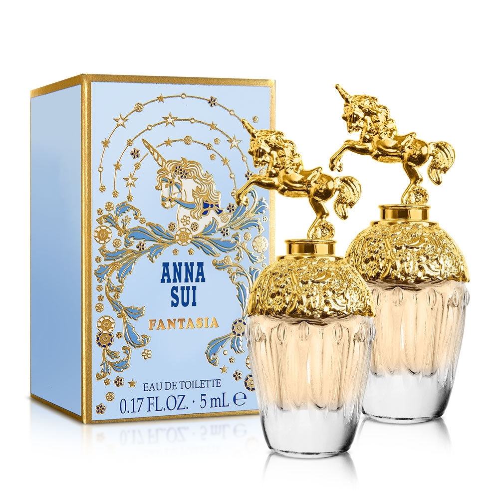 ANNA SUI 安娜蘇 童話獨角獸女性淡香水小香 5mlX2入