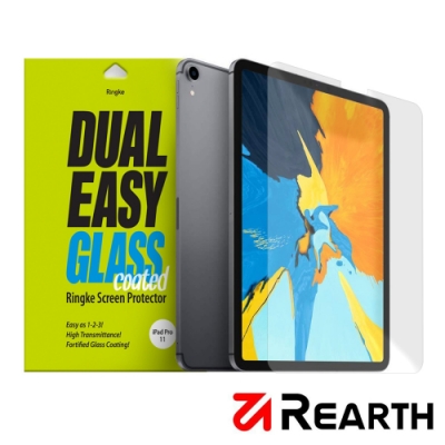 Rearth Apple iPad Pro 2018 (11寸)滿版抗衝擊螢幕保護貼