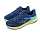 Mizuno 慢跑鞋 Enerzy Runnerz 男鞋 藍 綠 緩衝 透氣 網布 路跑 運動鞋 美津濃 K1GA2410-02 product thumbnail 1
