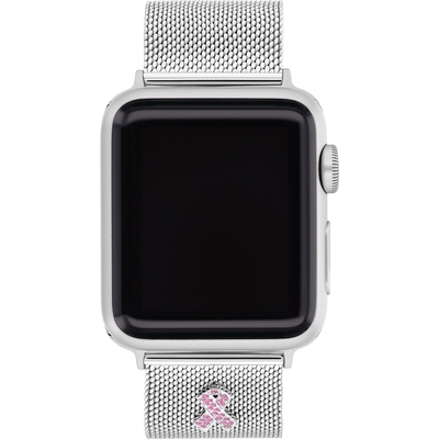 COACH Apple Watch 錶帶 38/40/41mm 適用 粉紅色水晶絲帶 米蘭錶帶 送禮推薦 (不含手錶)