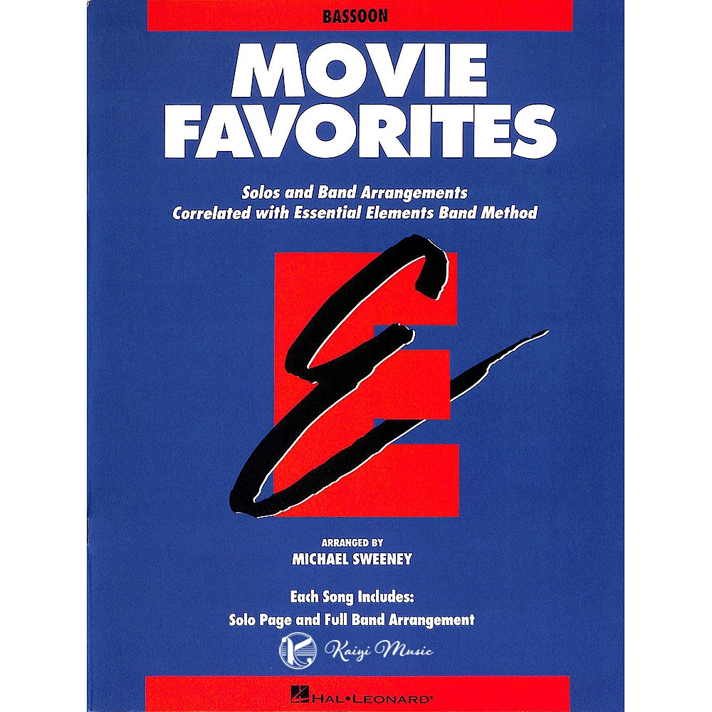 ESSENTIAL ELEMENTS MOVIE FAVORITES Bassoon