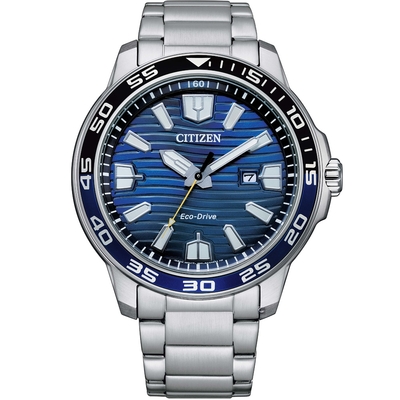 CITIZEN星辰 GENT S 光動能休閒男士腕錶(AW1525-81L)-44.5mm