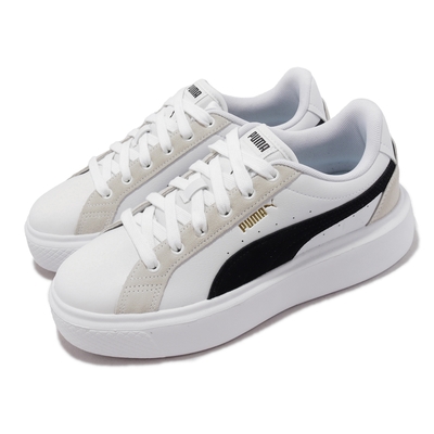 Puma 休閒鞋 OSL Pro Mix 男鞋 女鞋 黑 白 厚底 增高 皮革 39205501