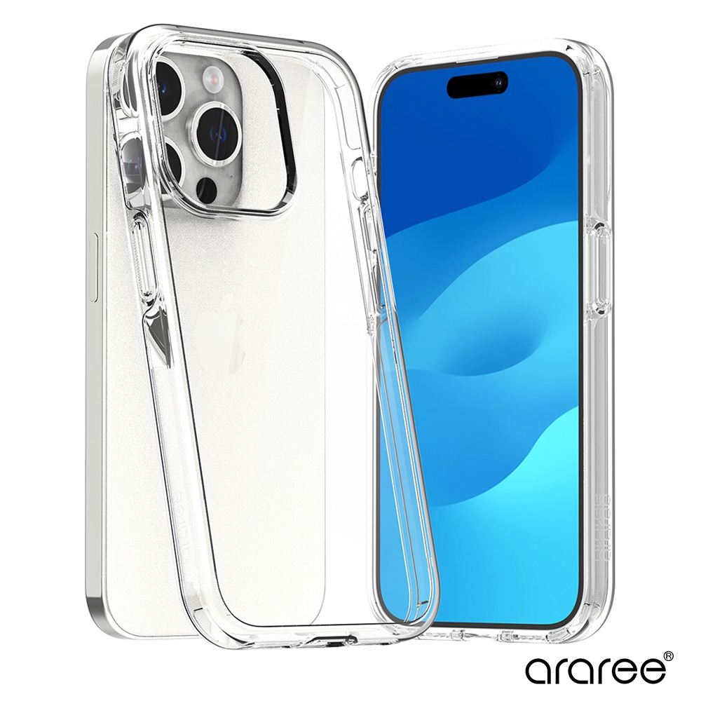 Araree Apple iPhone 15 Pro 抗衝擊透明保護殼