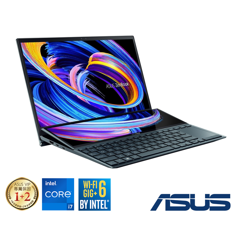 ASUS UX482EGR 14吋筆電 (i7-1195G7/MX450/32G/1TB SSD/ZenBook 14/蒼宇藍)