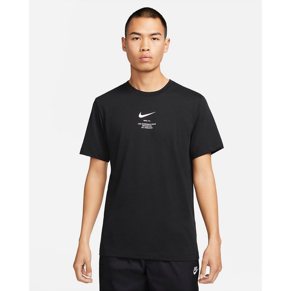 Nike AS M NSW TEE BIG SWOOSH 男短袖上衣-黑-DZ2882010