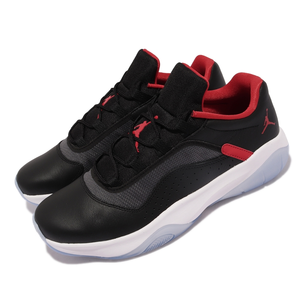 Nike 籃球鞋 Air Jordan 11 CMFT Low 男鞋 喬丹 11代設計靈感 避震 果凍底 皮革 黑 白 CW0784-006