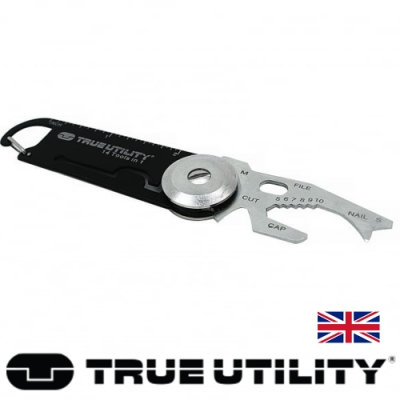 【TRUE UTILITY】英國多功能14合1鑰匙圈工具組DAWG(TU205)
