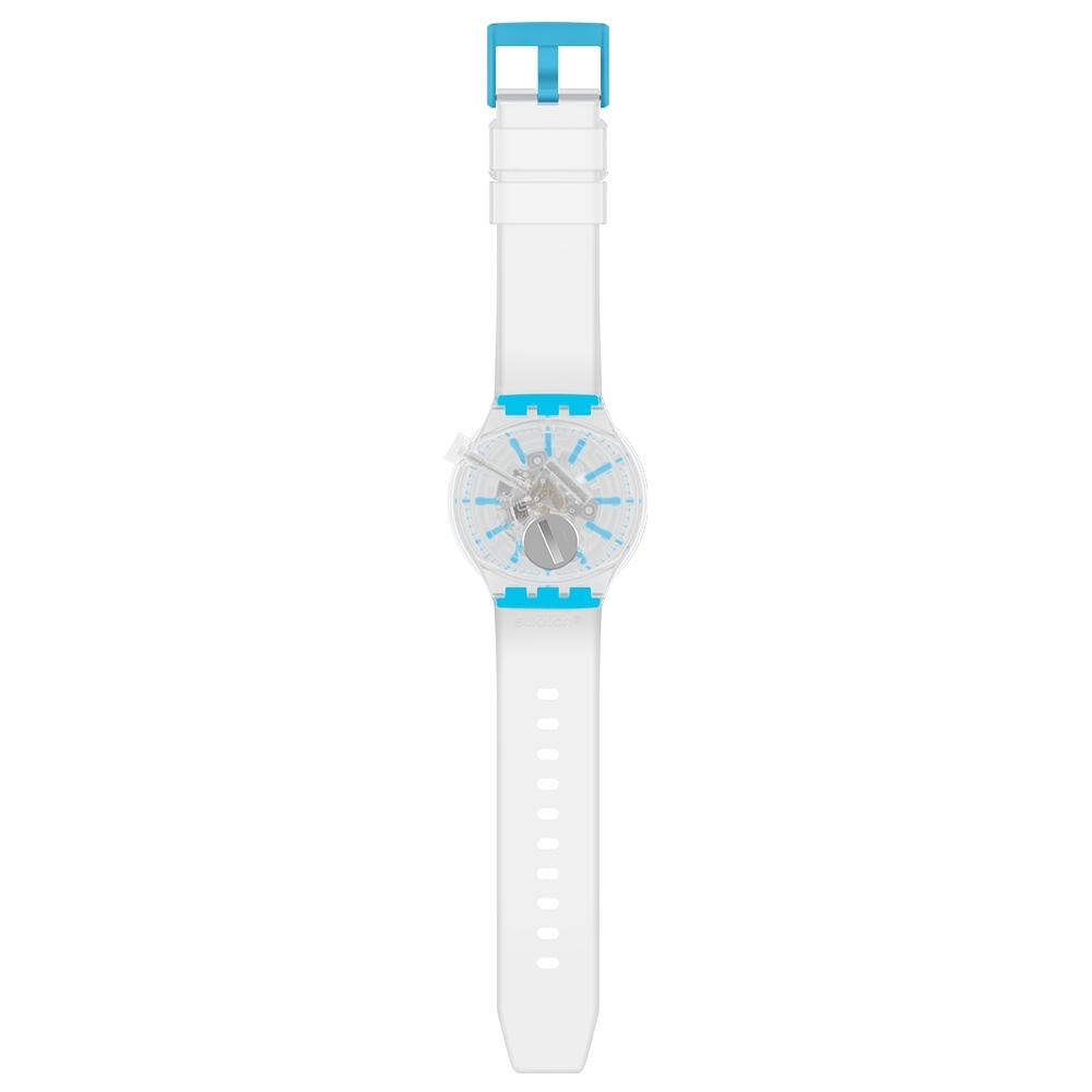 Swatch BIG BOLD系列手錶BLUEINJELLY 透淨藍-47mm | Big Bold | Yahoo